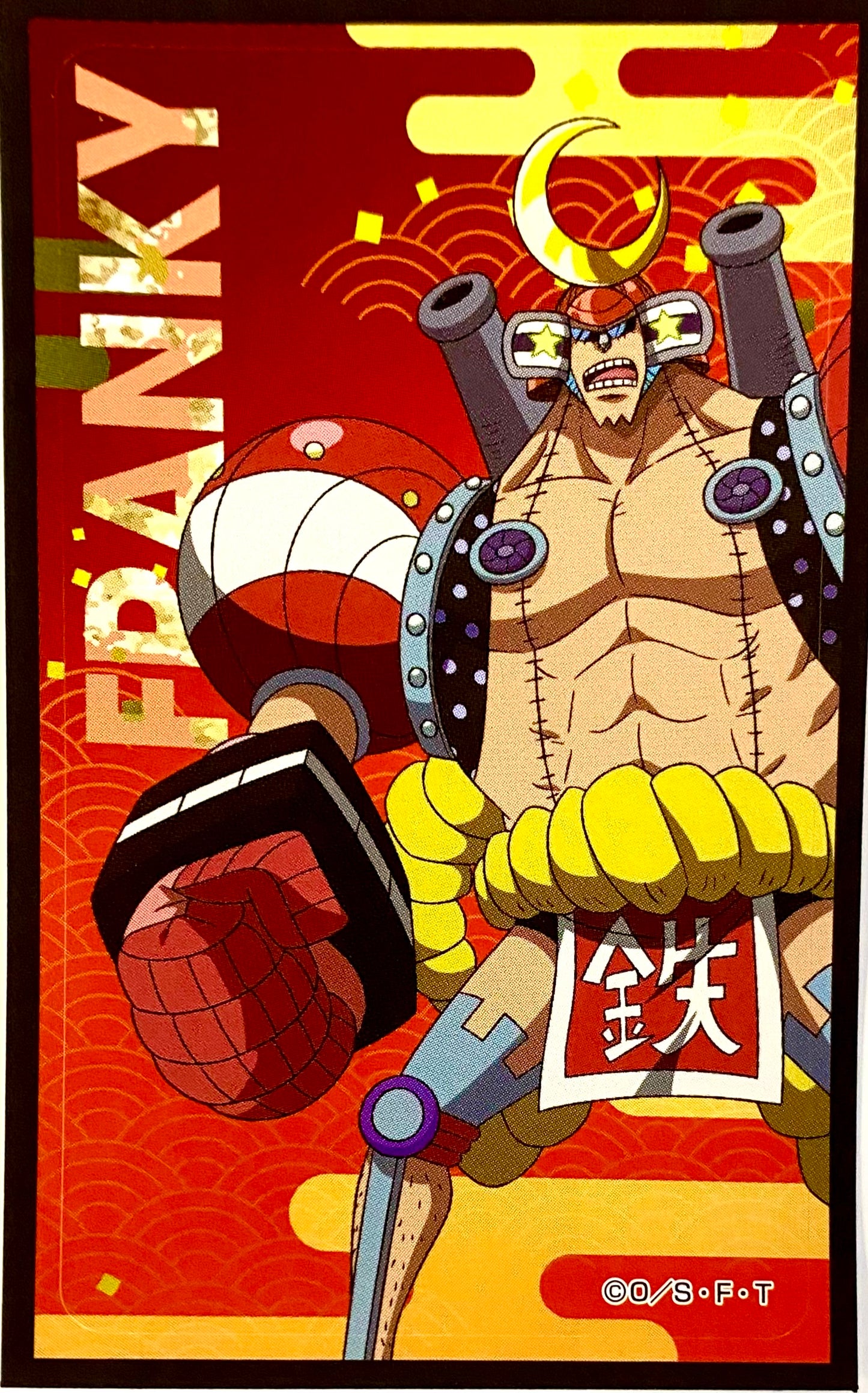 ONE PIECE Sticker Wano