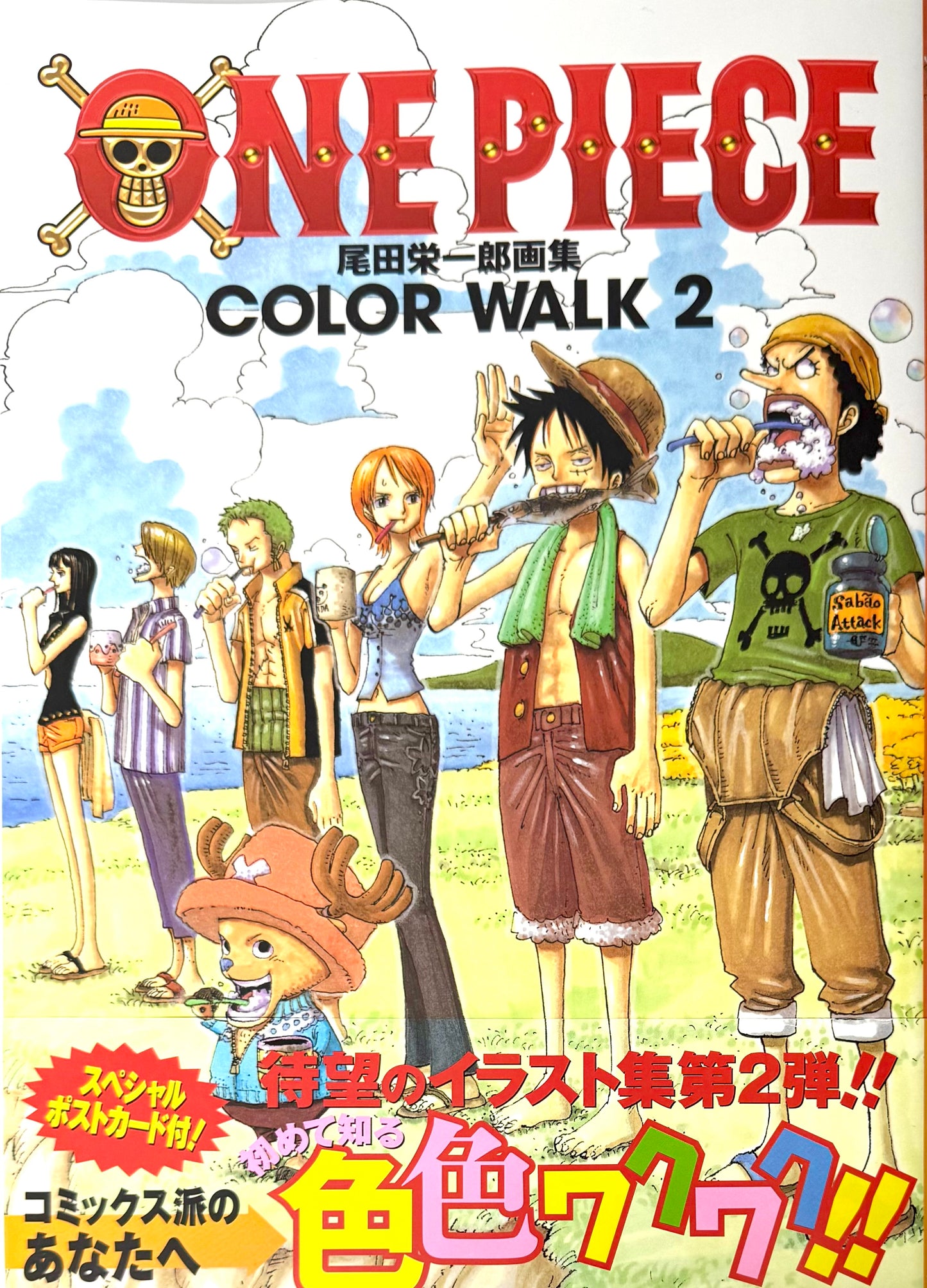 ONE PIECE Color Walk Vol.2_NEW-Official Japanese Edition