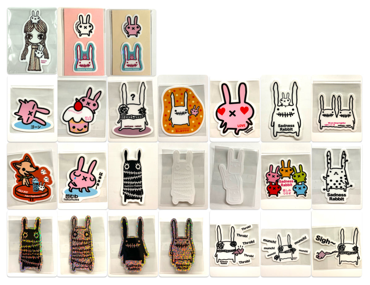 Sadness Rabbit: Stickers 2