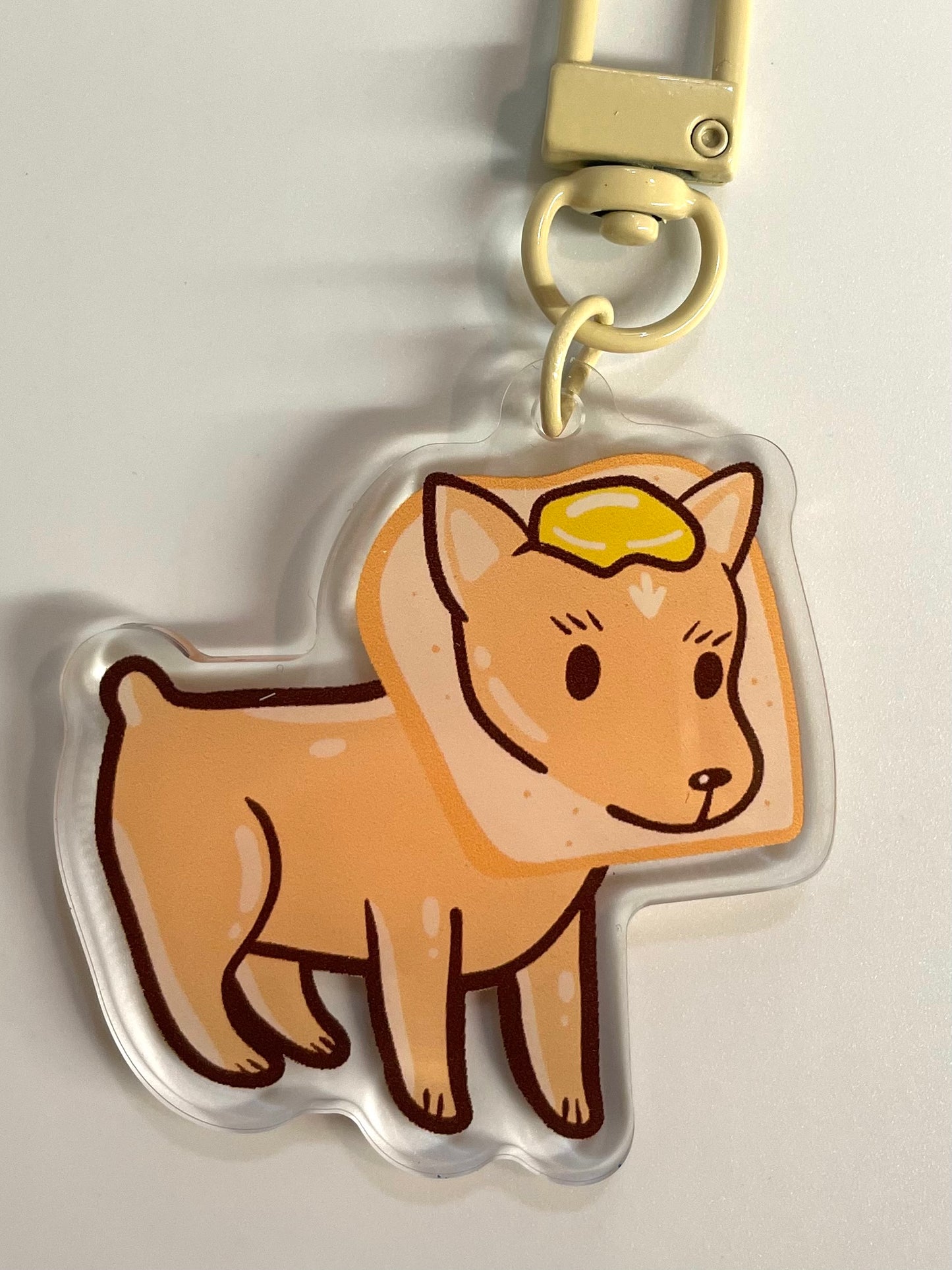 Kawaiianart:Doug bread Keychain