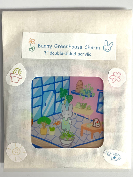 Kawaiianart:Bunny Greenhouse Charm