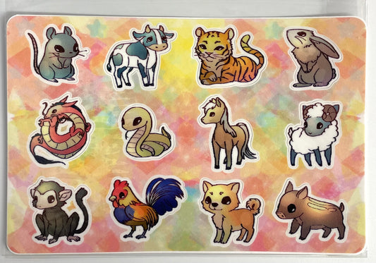 Momichu:Zodiac Sticker Sheet