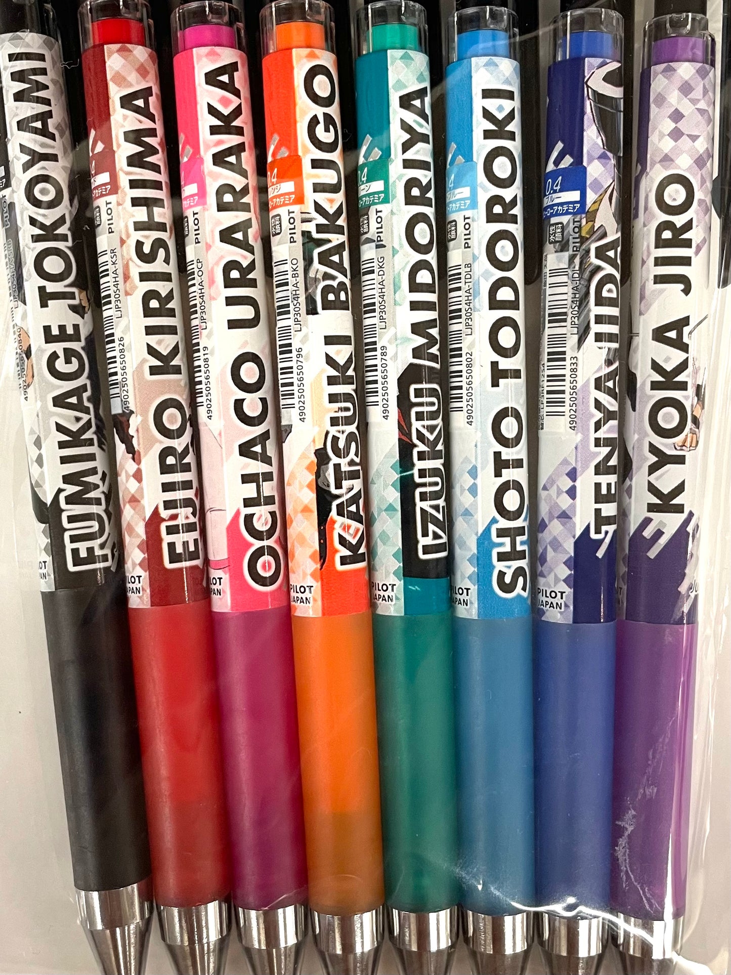 Ballpoint Pen My Hero Academia 8pen set