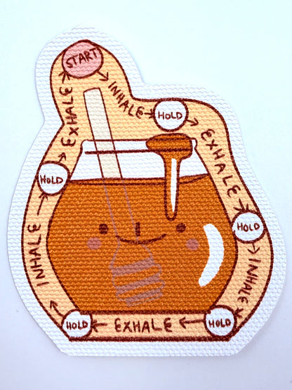 grapehoney: Waterproof Stickers (Vinyl,Textured Sensory)