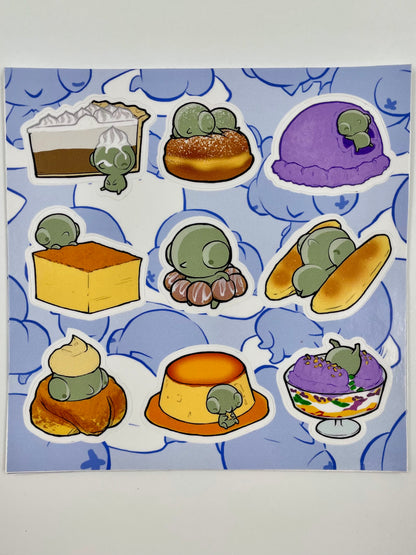 Spactana Art: Sticker sheet