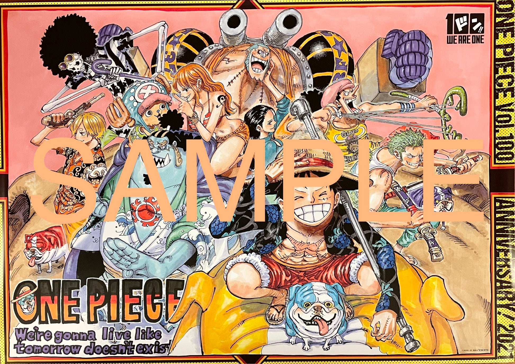 Poster OnePiece100chieved – Mangamon