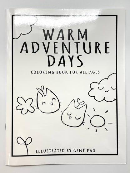 grapehoney: Warm Adventure days Coloring Book