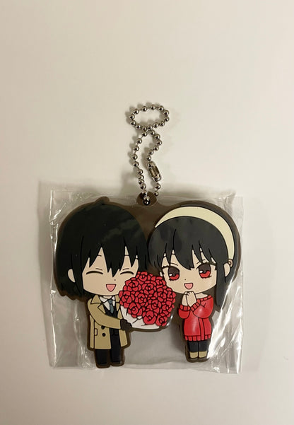 Rubber Keychain SpyFamily Yuri&Yor