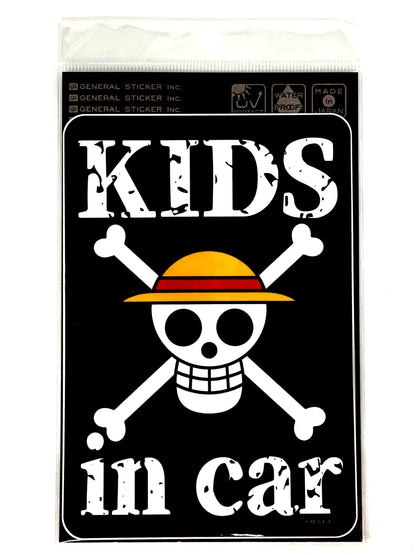 Sticker ONE PIECE Kid In Car