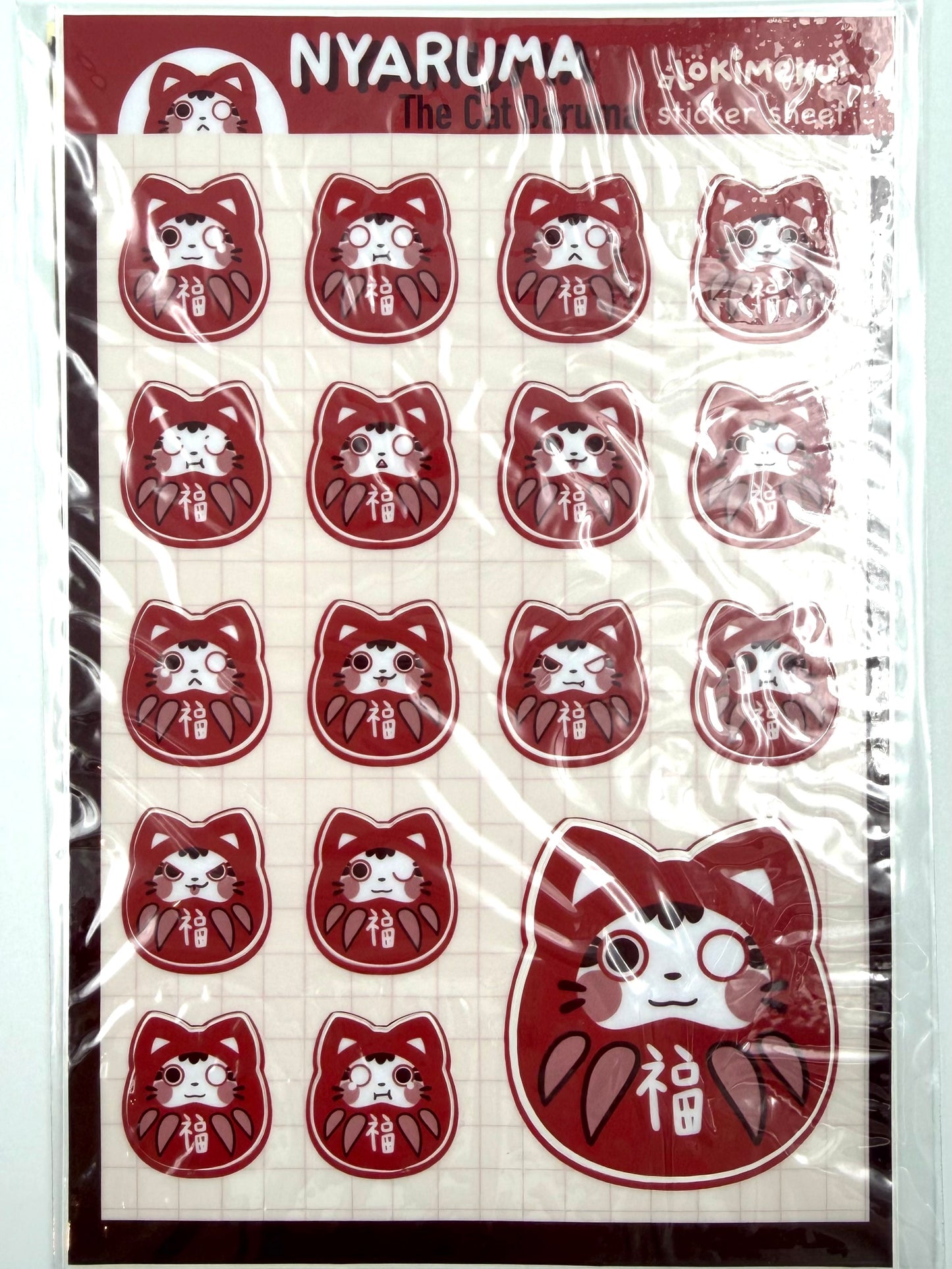 Lokimeku: Sticker Sheet