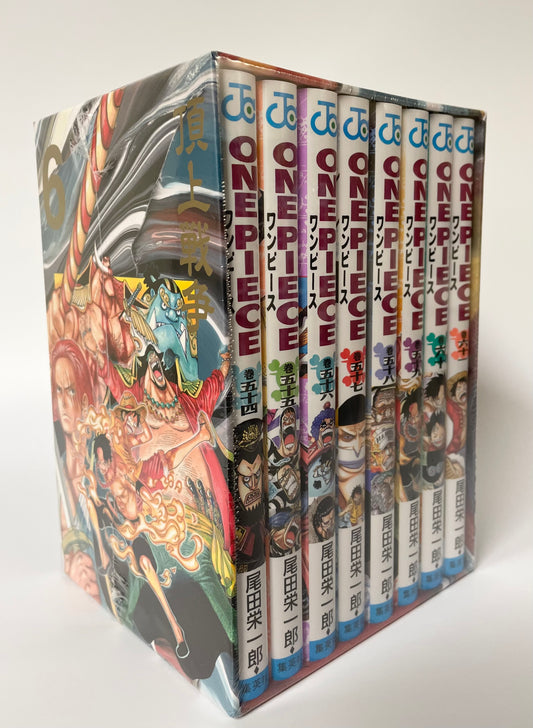 One Piece Vol.54-61 Ep6Box Set-Official Japanese Edition