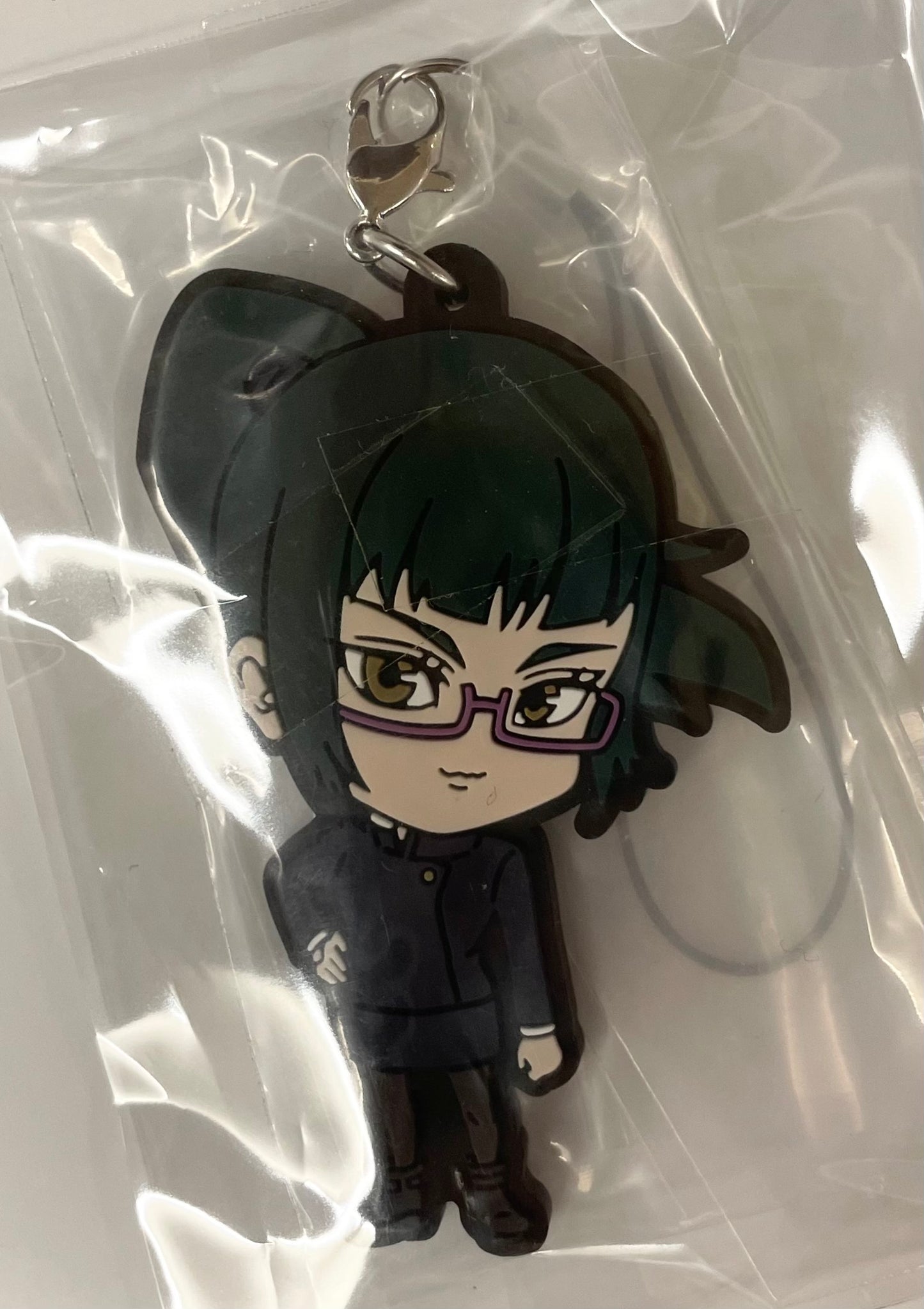 Rubber Keychain Maki glasses