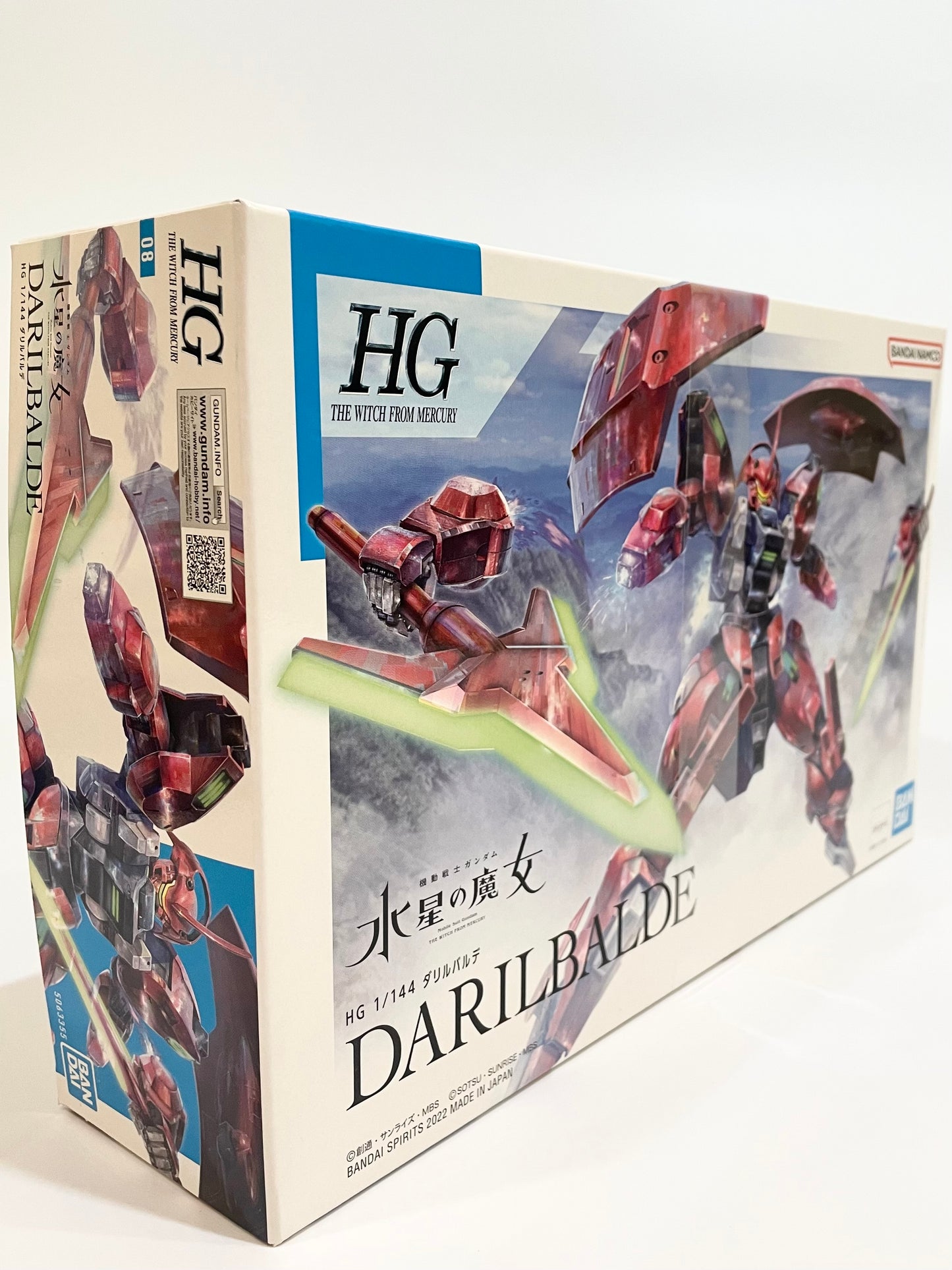 Plastic Model Kit HG Gundam The Witch From Mercury DARILBALDE