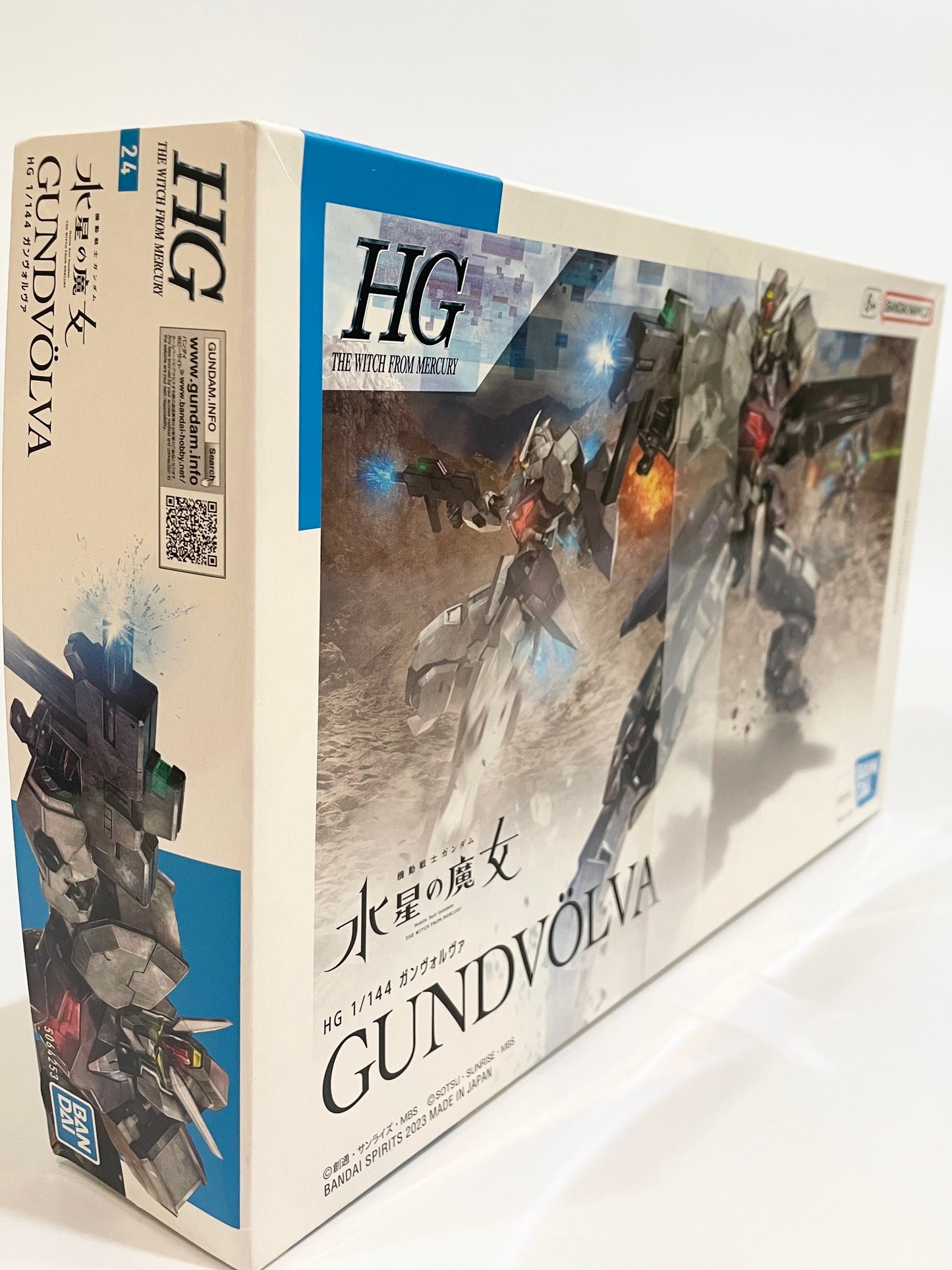 Plastic Model Kit HG Gundam The Witch From Mercury GUNDVOLVA