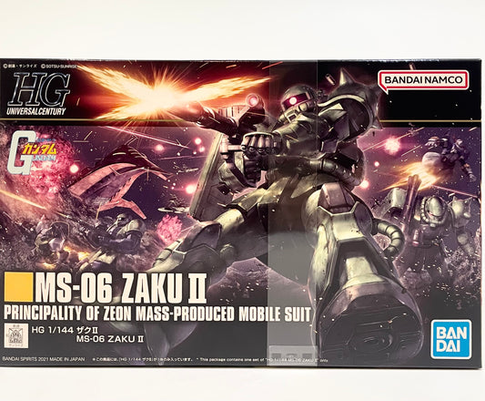 Plastic Model Kit HG Gundam MS-06 ZAKU