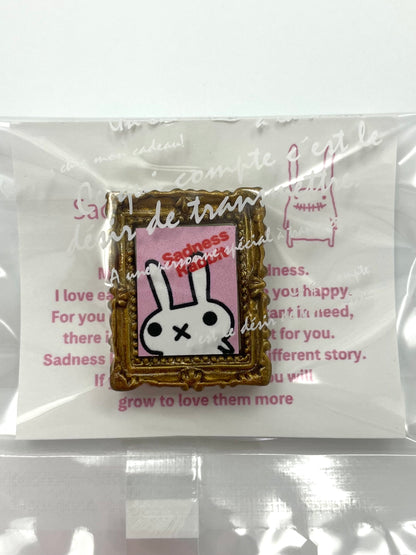 Sadness Rabbit: Picture Magnet