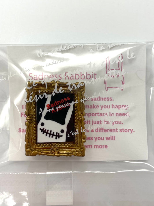 Sadness Rabbit: Picture Magnet