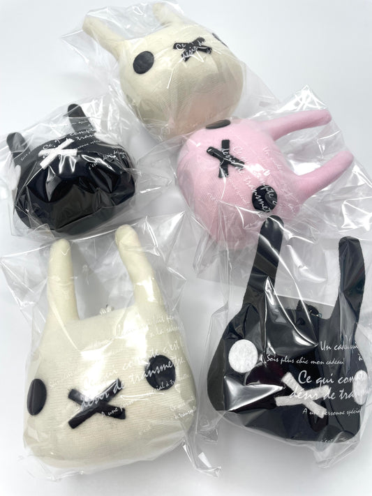 Sadness Rabbit: Plush Keycharm