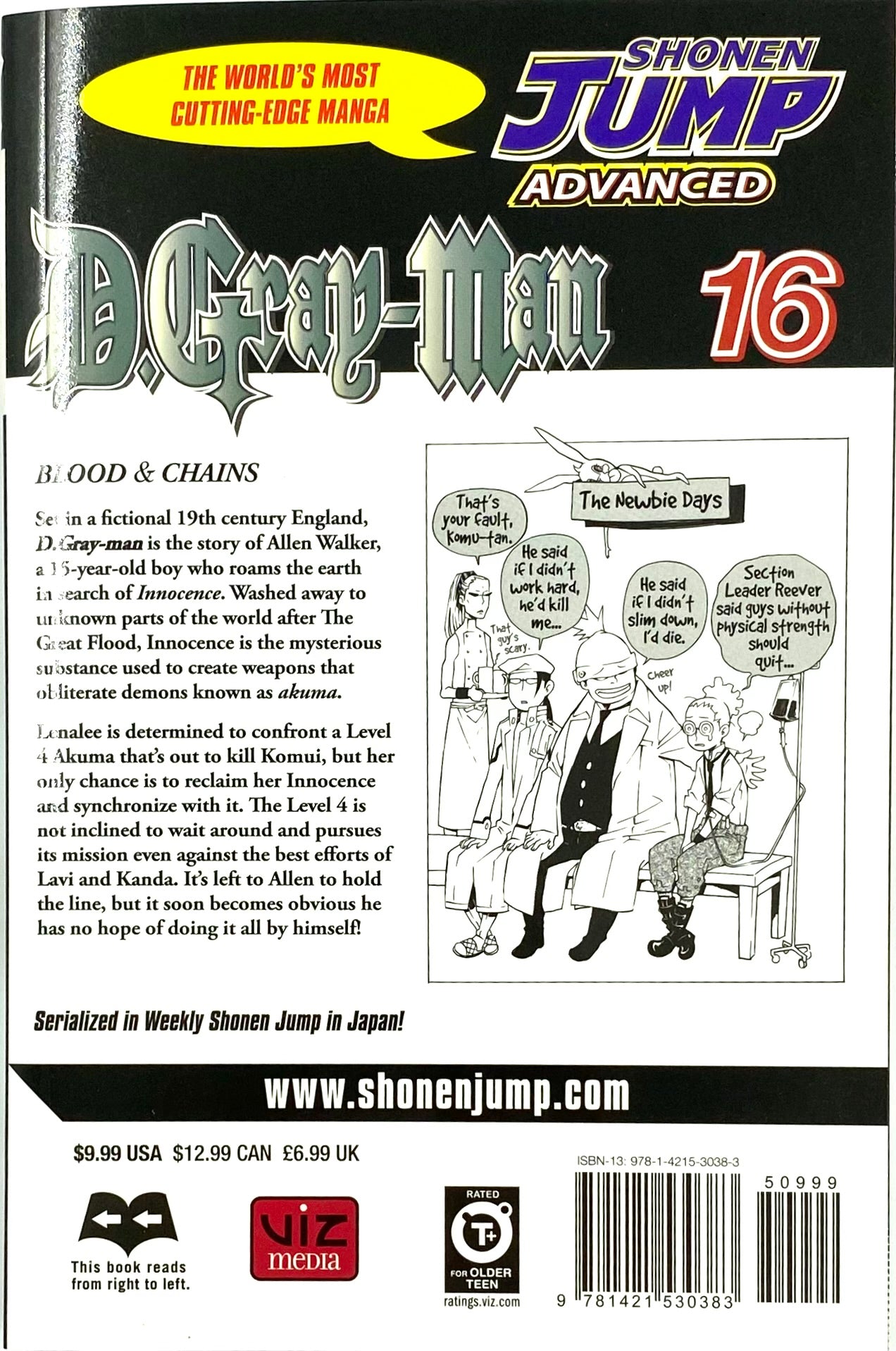 D.Gray-Man Vol.16_First Print-English Edition