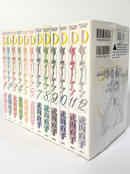 Sailor Moon Vol.1-12 Set- Official Japanese Edition