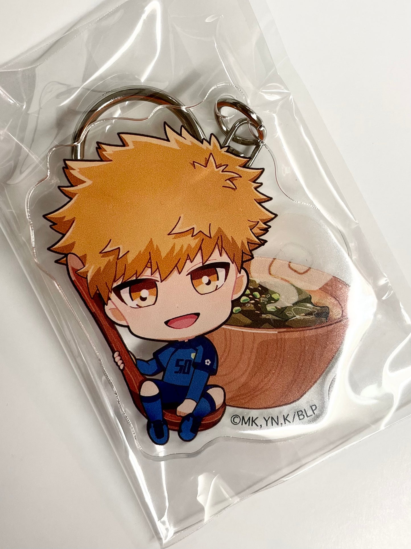 Acrylic Keychain BLUELOCK Rensuke Kunigami soup