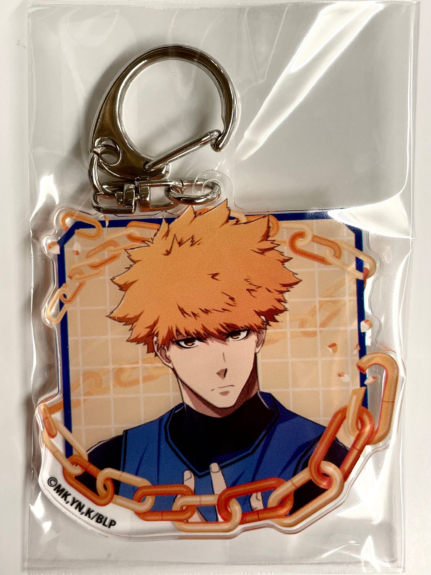 Acrylic Keychain BLUELOCK Rensuke Kunigami Chain