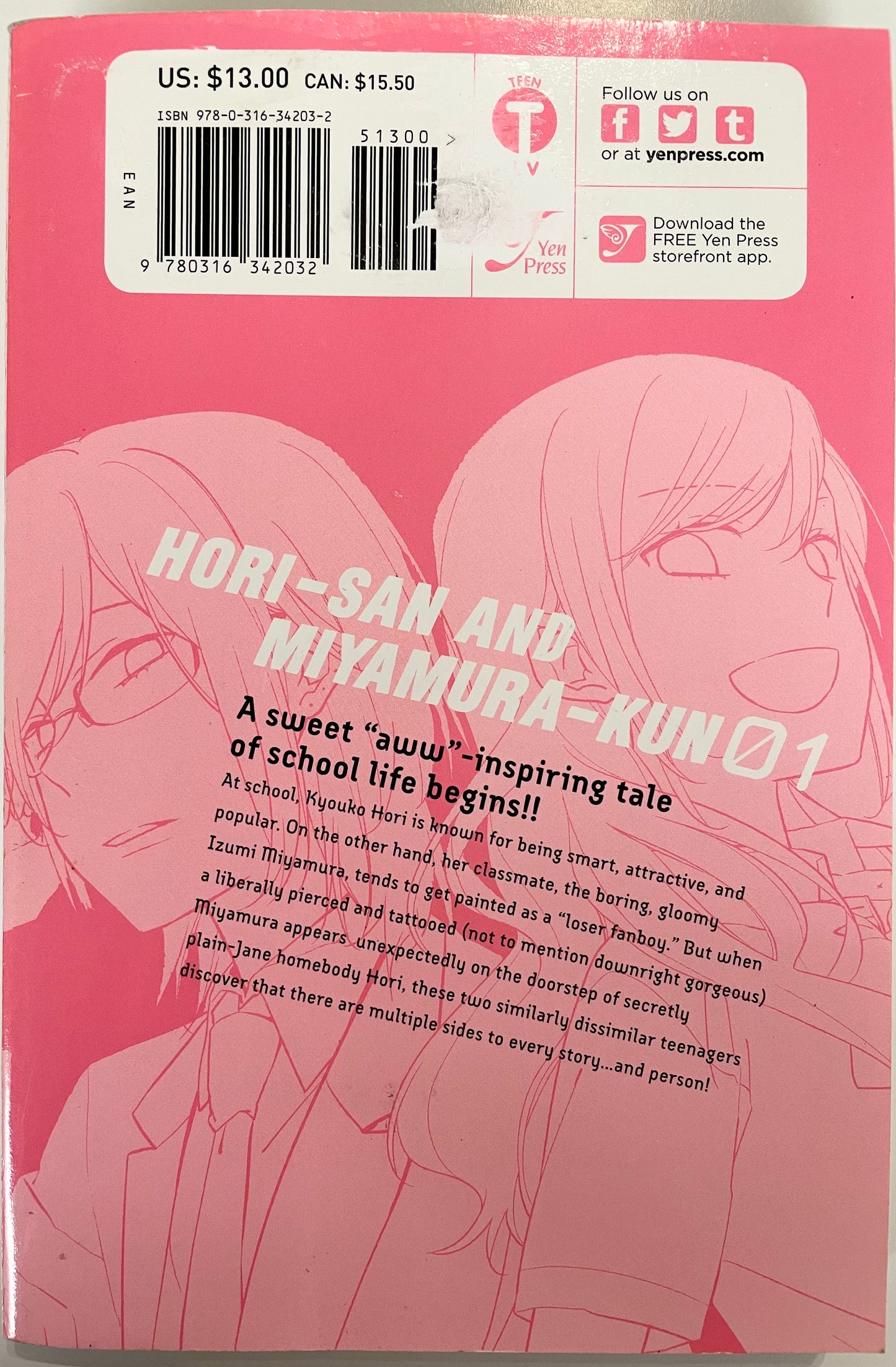 HoriMiya Vol.1-English Edition