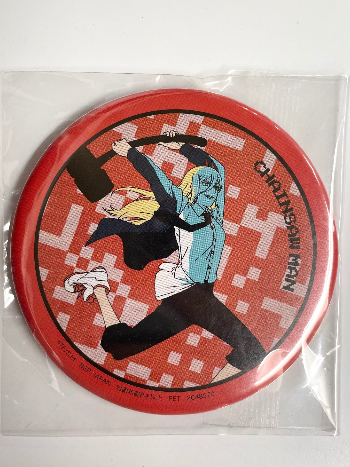 Trading Pin Badge Namco Chainsawman Power