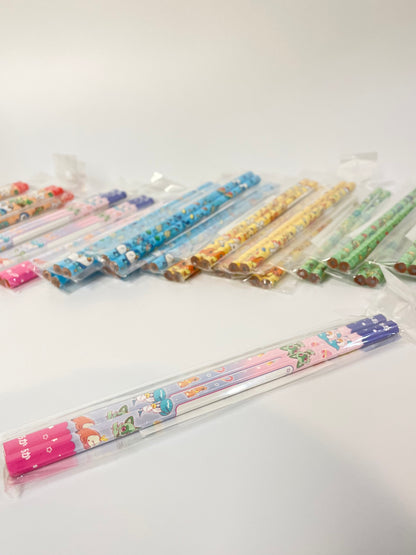 Pencil Red and Blue 2pencils set Pokémon Pretty Sweets Party