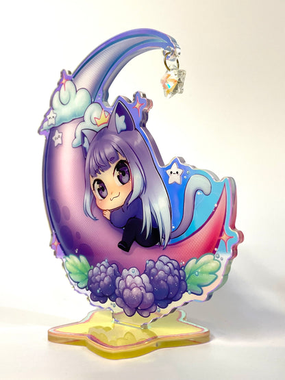 Momichu : Acrylic Stand Mewmi with Kirakira