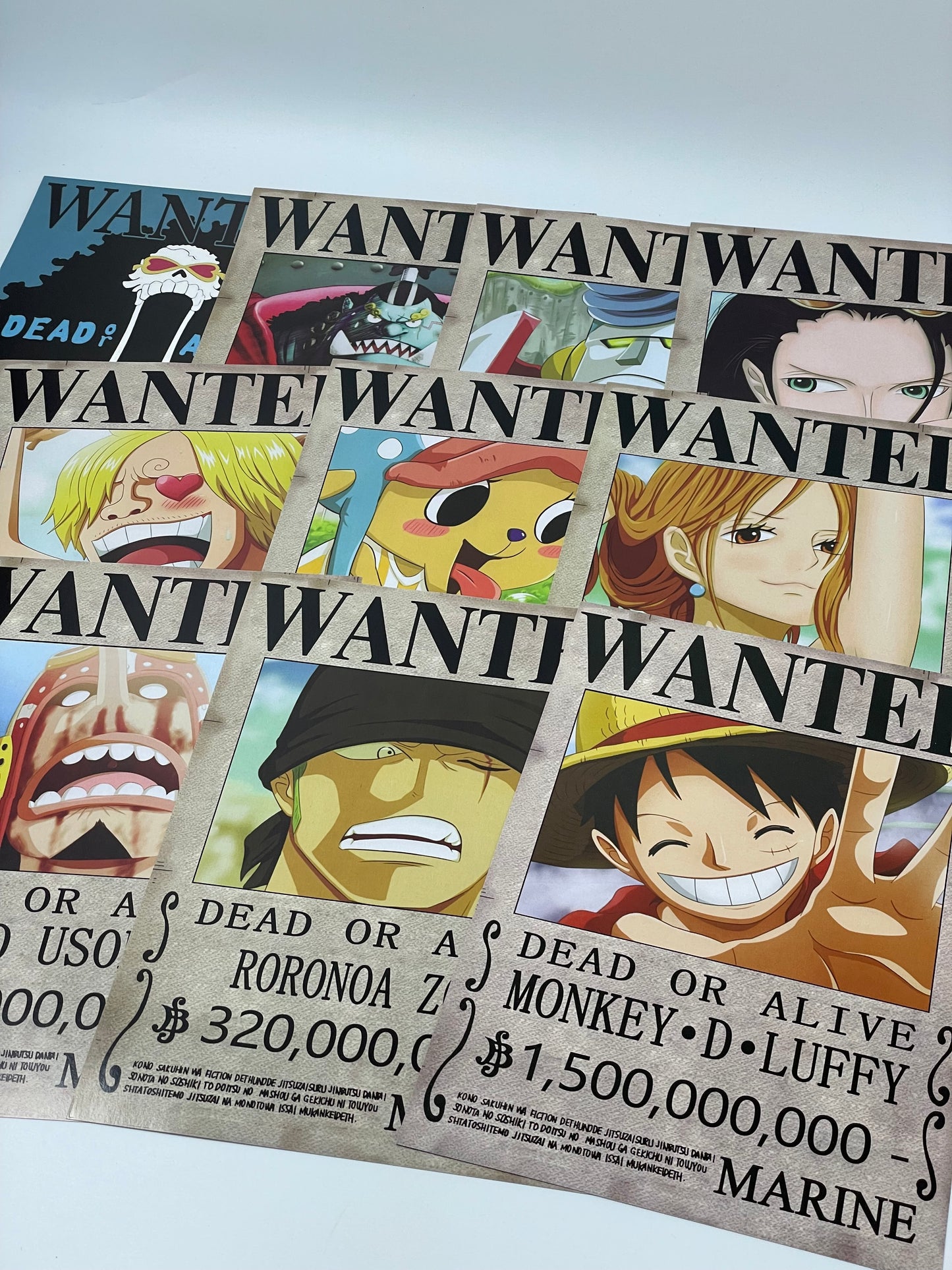 ONE PIECE Wanted Poster