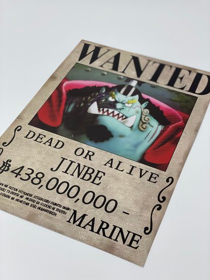 ONE PIECE Wanted Poster
