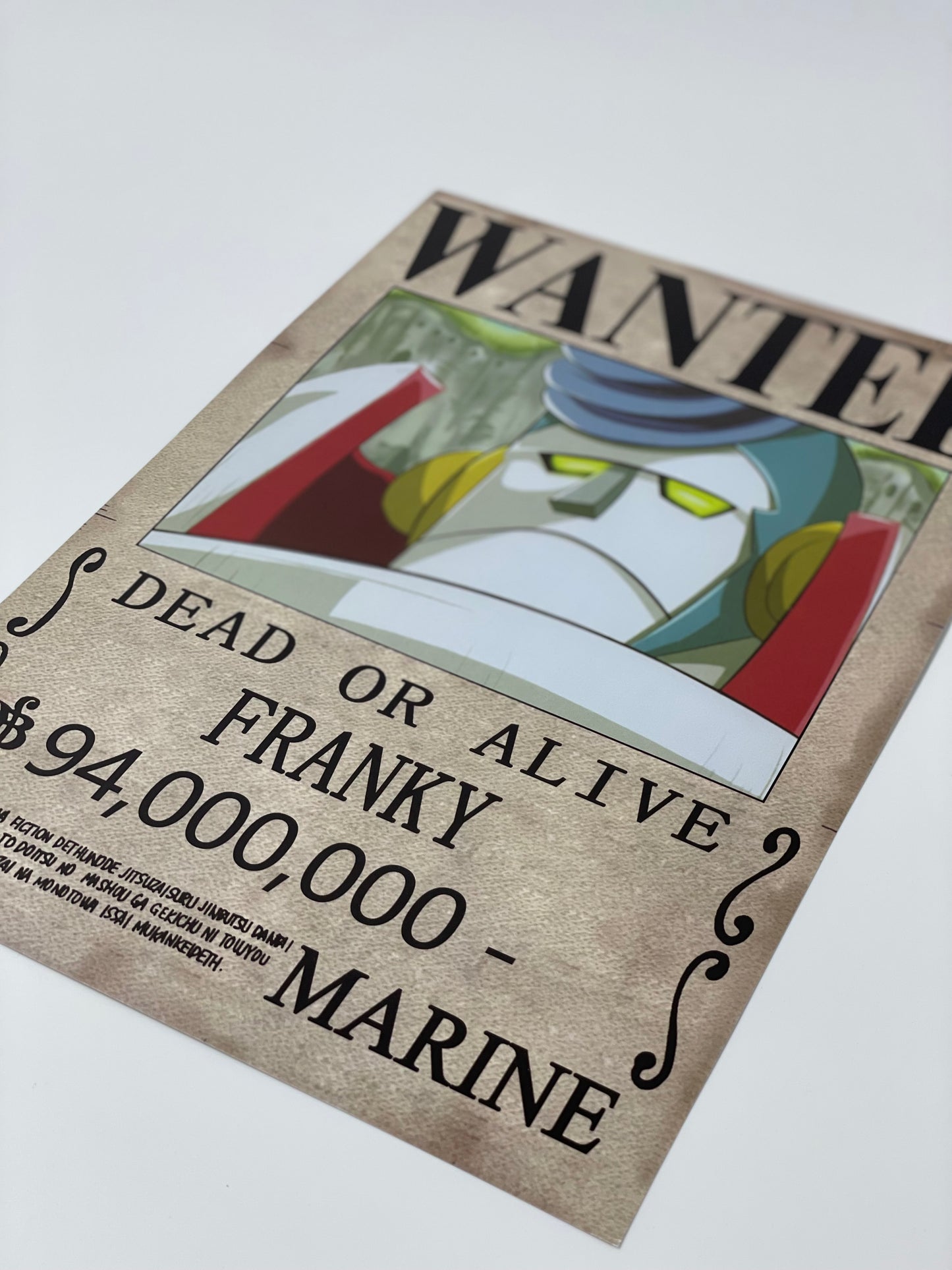 ONE PIECE Wanted Poster
