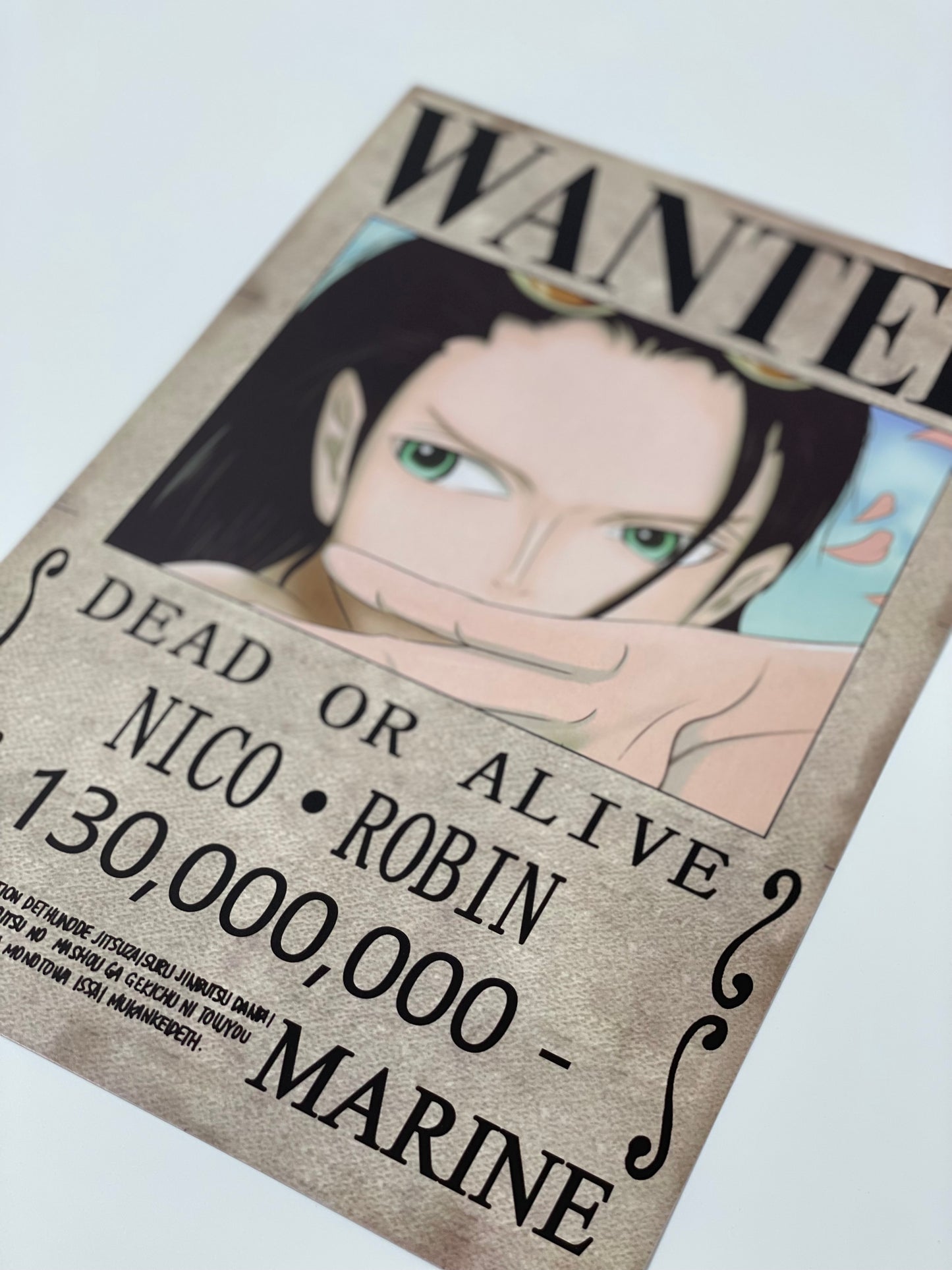 ONE PIECE Wanted Poster