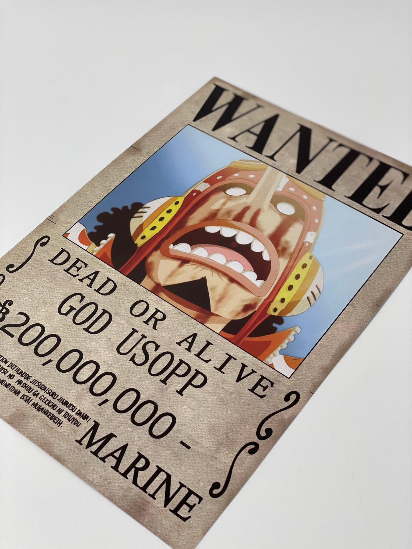 ONE PIECE Wanted Poster