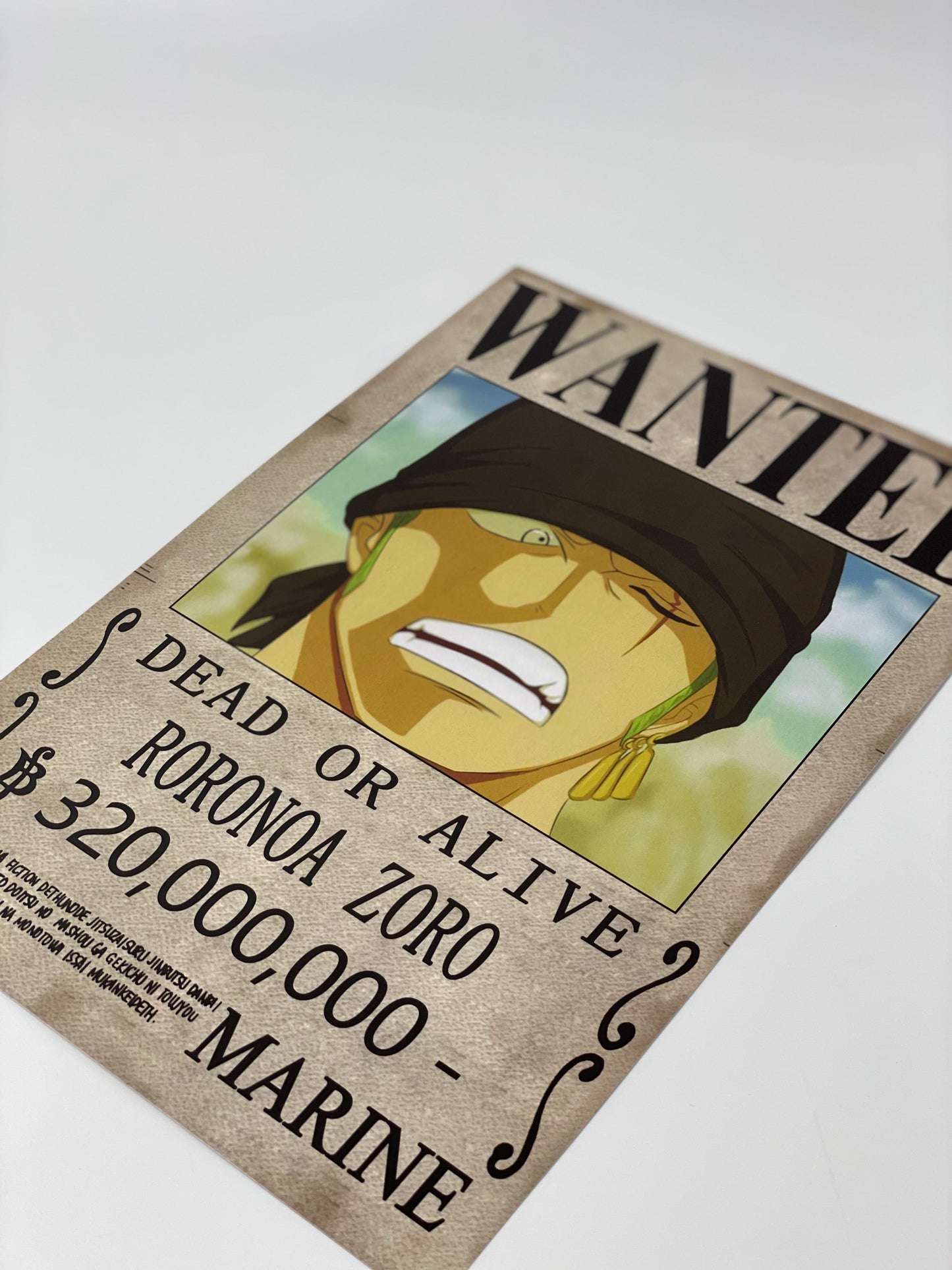 ONE PIECE Wanted Poster