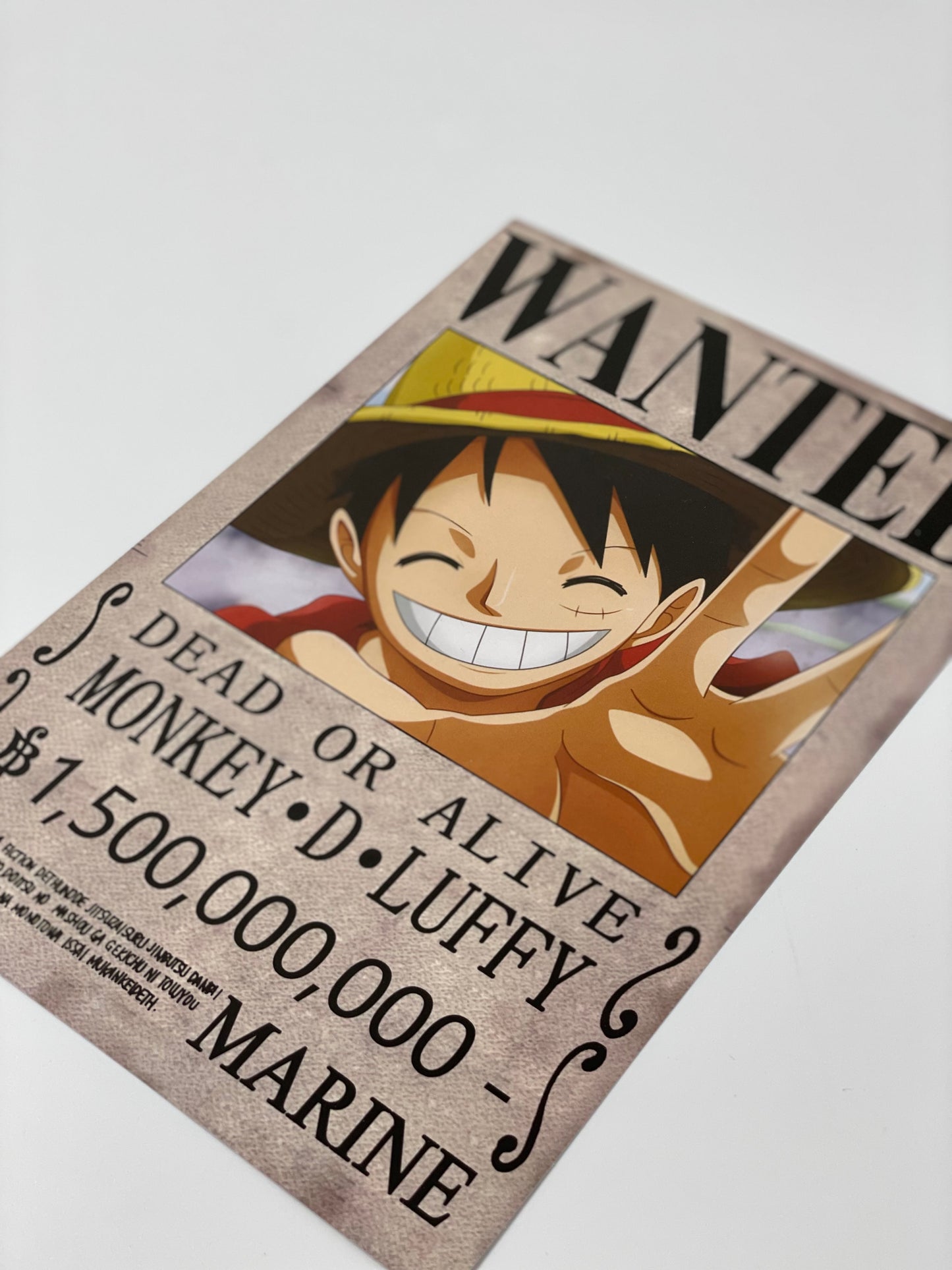 ONE PIECE Wanted Poster