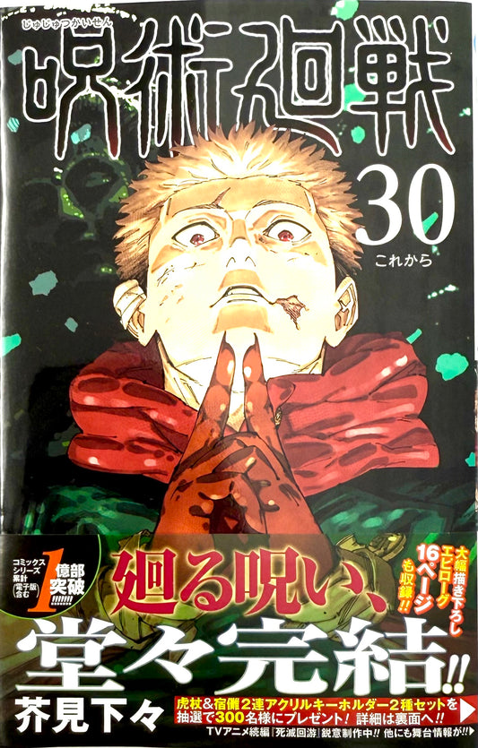 Jujutsu Kaisen Vol.30_NEW-Official Japanese Edition