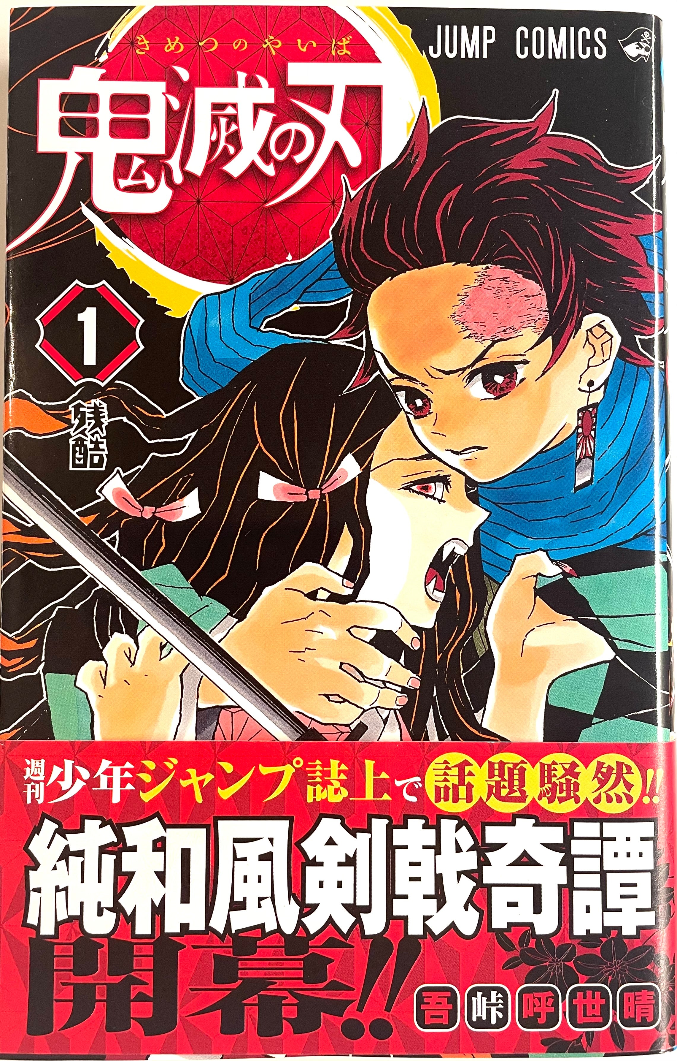 Demon Slayer Vol.1-Official Japanese Edition | MangaComic: Buy/Order ...