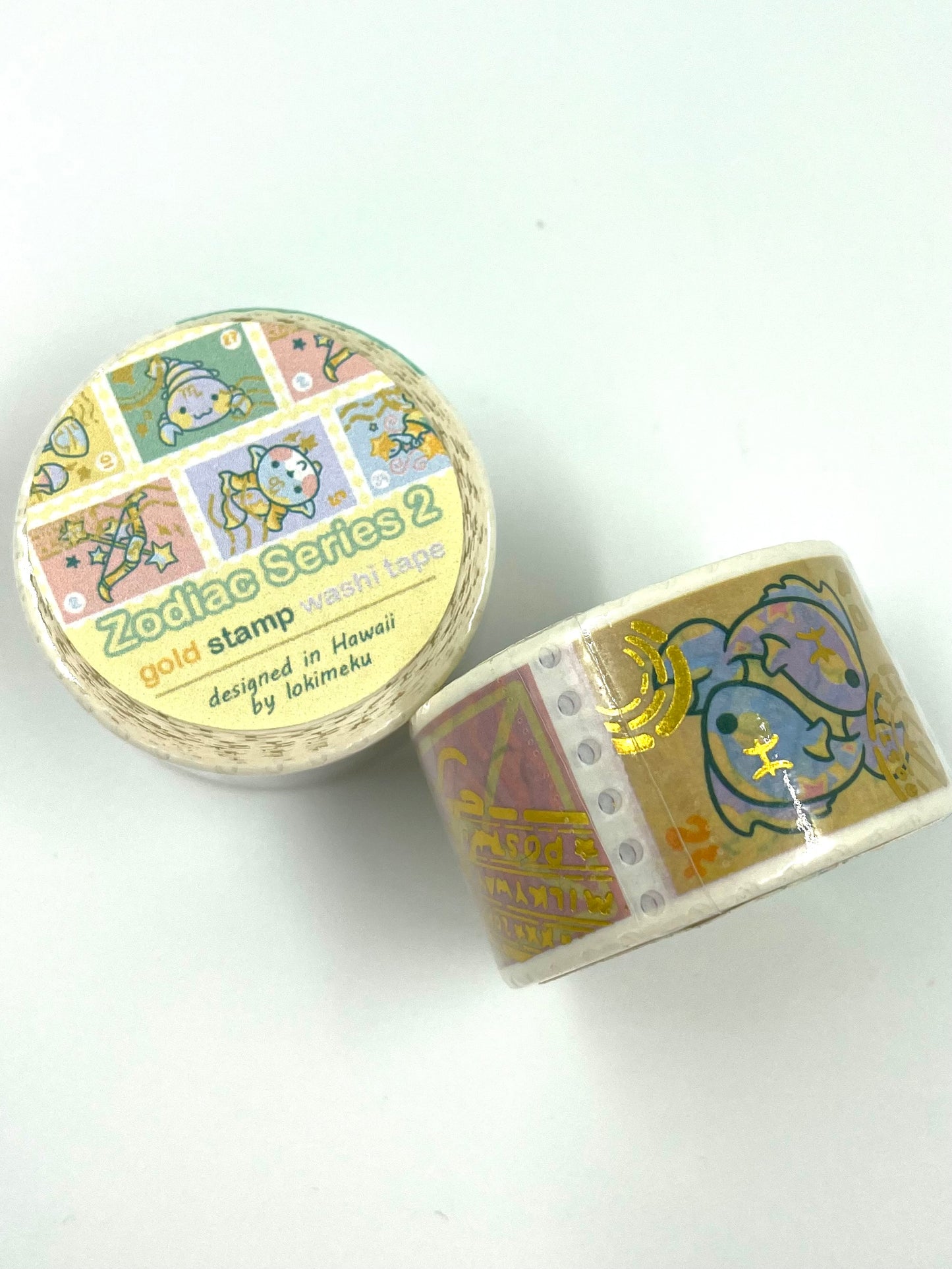 Lokimeku: Zodiac Stamp Washi Tape