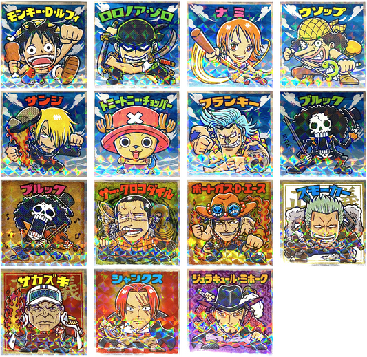 Sticker ONE PIECE Sea of Survival Super Rookies Saga